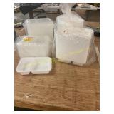 Lot of To Go Containers