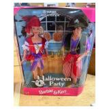 1998 Halloween Fun Barbie + Ken