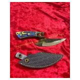 Steel Knife With Sheath