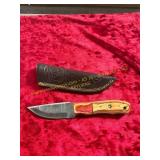Damascus Knife with Sheath