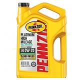 Pennzoil Platinum High Mile Synthetic 0W-20