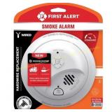 First Alert Wired Smoke Detector w/Backup