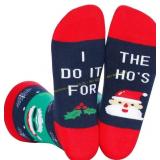 Flat of Funny Christmas Socks - One Size