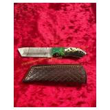 Damascus Knife with Sheath