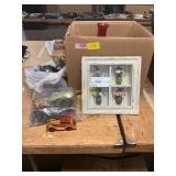 Shadow Box, Kitchen Utensils, Lamp