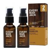 2pk Every Man Jack Beard Oil, Sandalwood, 1 fl oz. 2pk Every Man Jack Beard Oil, Sandalwood, 1 fl oz.