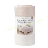 Herringbone King Microfiber Blanket Herringbone King Microfiber Blanket