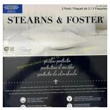 Stearns & Foster Pillow Protector 2pk Std/Qn Stearns & Foster Pillow Protector 2pk Std/Qn