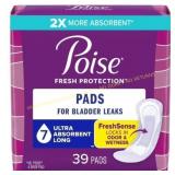 Poise Incontinence Pads - Ultra Absorbent 39ct Poise Incontinence Pads - Ultra Absorbent 39ct