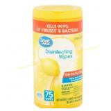 GV Lemon Scent Disinfecting Wipes, 75ct GV Lemon Scent Disinfecting Wipes, 75ct