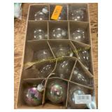Clear 2.36in. Xmas Ornaments, 15pc Clear 2.36in. Xmas Ornaments, 15pc