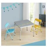 Little Nest 3 Piece Grey Table And Chair Set Little Nest 3 Piece Grey Table And Chair Set