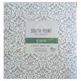 South Point 6-Piece Printed Sheet Set - King South Point 6-Piece Printed Sheet Set - King