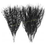 SUPREME XMAS 30 Pack Black Glitter Ornaments SUPREME XMAS 30 Pack Black Glitter Ornaments
