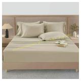 Hotel Signature 800 TC Queen Sheet Set, Beige Hotel Signature 800 TC Queen Sheet Set, Beige