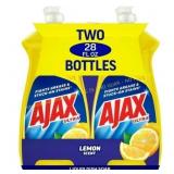 2-Pack Ajax Ultra Liquid Dish Soap Lemon, 28oz 2-Pack Ajax Ultra Liquid Dish Soap Lemon, 28oz