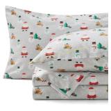 Bedsure Flannel King Sheets, 100% Cotton, Warm Bedsure Flannel King Sheets, 100% Cotton, Warm