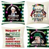 4pk Griswold Vacay Pillow Covers, LED, 18x18 4pk Griswold Vacay Pillow Covers, LED, 18x18