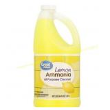 Great Value Ammonia Cleaner, Lemon, 64 fl oz Great Value Ammonia Cleaner, Lemon, 64 fl oz