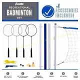Franklin Sports Badminton Set with Net Franklin Sports Badminton Set with Net