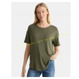2Ct Time and Tru Crewneck Tunic Tee, M 2Ct Time and Tru Crewneck Tunic Tee, M