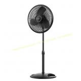 Lasko 16" Oscillating Pedestal Fan, Black Lasko 16" Oscillating Pedestal Fan, Black