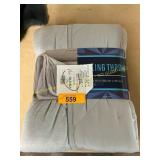 Generic 60x70in. Cooling Throw, Gray Generic 60x70in. Cooling Throw, Gray