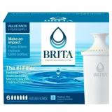 Brita Water Filter, 6 Replacement Filters Brita Water Filter, 6 Replacement Filters