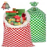 2ct 2pcs 56"x36" Extra Large Christmas Gift Bags 2ct 2pcs 56"x36" Extra Large Christmas Gift Bags