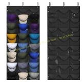Simperf Hat Organizer, 24 Clear Deep Pockets Simperf Hat Organizer, 24 Clear Deep Pockets