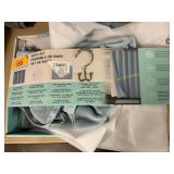 Generic 4-pc Bath Set: Curtain, Liner, Mat, Hooks Generic 4-pc Bath Set: Curtain, Liner, Mat, Hooks