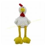 TrustyPup Tall Toes Squeaky Chicken Toy, Large TrustyPup Tall Toes Squeaky Chicken Toy, Large