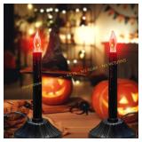 2 Pack Halloween Electric Window Candles 2 Pack Halloween Electric Window Candles