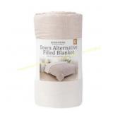 Herringbone King Microfiber Blanket Herringbone King Microfiber Blanket