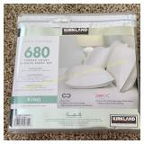 Kirkland 680 Thread Count Sheet Set King Gray Kirkland 680 Thread Count Sheet Set King Gray