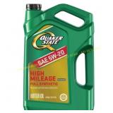 Quaker State High Mileage 5W-20, 5 Quart Quaker State High Mileage 5W-20, 5 Quart
