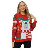 MyFav Ugly Christmas Sweater Crewneck Sz L MyFav Ugly Christmas Sweater Crewneck Sz L
