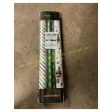 NESCCI Christmas Matte Wrap, 17In X 32.8Ft, 3 Roll NESCCI Christmas Matte Wrap, 17In X 32.8Ft, 3 Roll