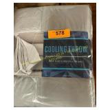 Generic 60x70in. Cooling Throw, Gray Generic 60x70in. Cooling Throw, Gray