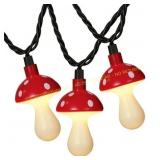 2 ct. Mushroom Lights, 10CT, Warm White LED, 6.5ft 2 ct. Mushroom Lights, 10CT, Warm White LED, 6.5ft