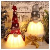 2pk. XAMSHOR Handmade Christmas Gnome - 11.8x5.5in 2pk. XAMSHOR Handmade Christmas Gnome - 11.8x5.5in