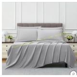 Kirkland Full 680 Thread Ct Sheet Set, Gray Kirkland Full 680 Thread Ct Sheet Set, Gray
