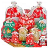 2ct 38pcs Christmas Gift Bags with Ribbon Ties 2ct 38pcs Christmas Gift Bags with Ribbon Ties