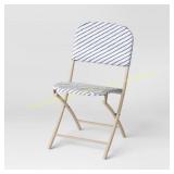 1pc French Cafe Outdoor Patio Folding Chair