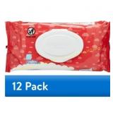 12 Pack Equate Baby Everyday Clean Wipes