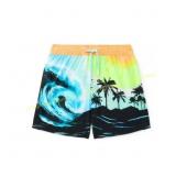 Wonder Nation Boys Swim Trunks, 7" Inseam Sz L