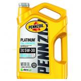 Pennzoil Platinum 5W-30 Gasoline Syn Oil, 5 qt