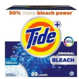Tide Bleach Powder Laundry Detergent 129oz