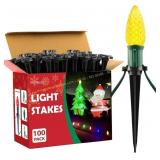 NANOPRETTY 100 Pack 4.5 Inch Light Stakes