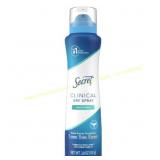 Secret Clinical Dry Spray Antipersp., 3.8oz